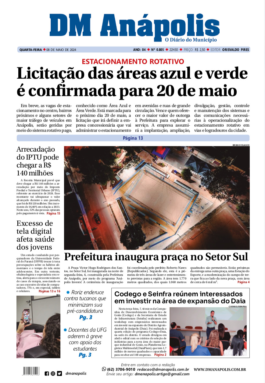 Edição EDIÇÃO2024-05-08